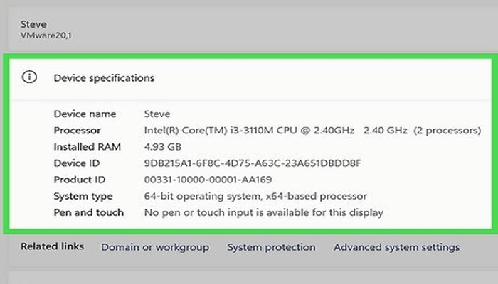 Computer Specifications