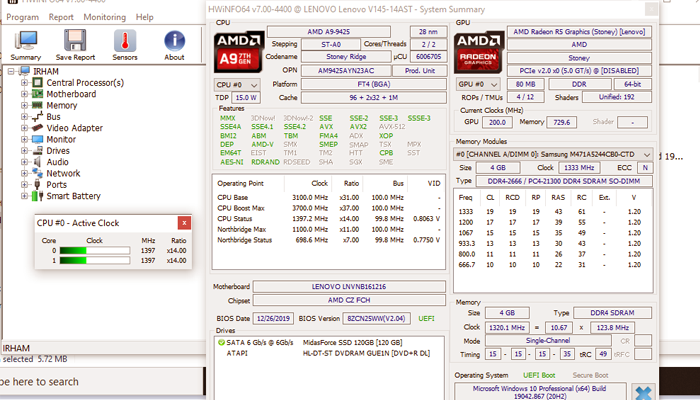 Software Untuk Cek Spek Komputer