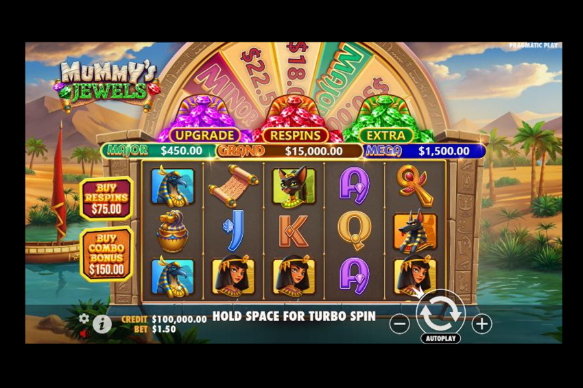 Mummy's Jewels Slot Gacor
