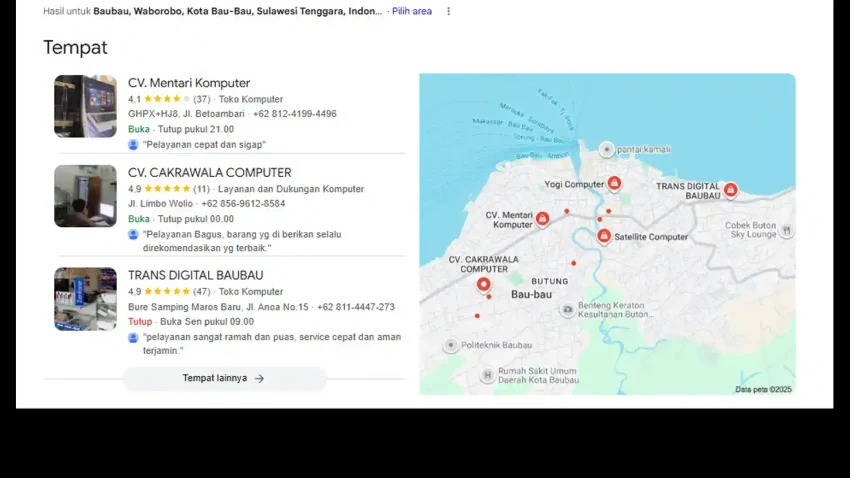 Jual Beli Komputer Daerah Sulawesi